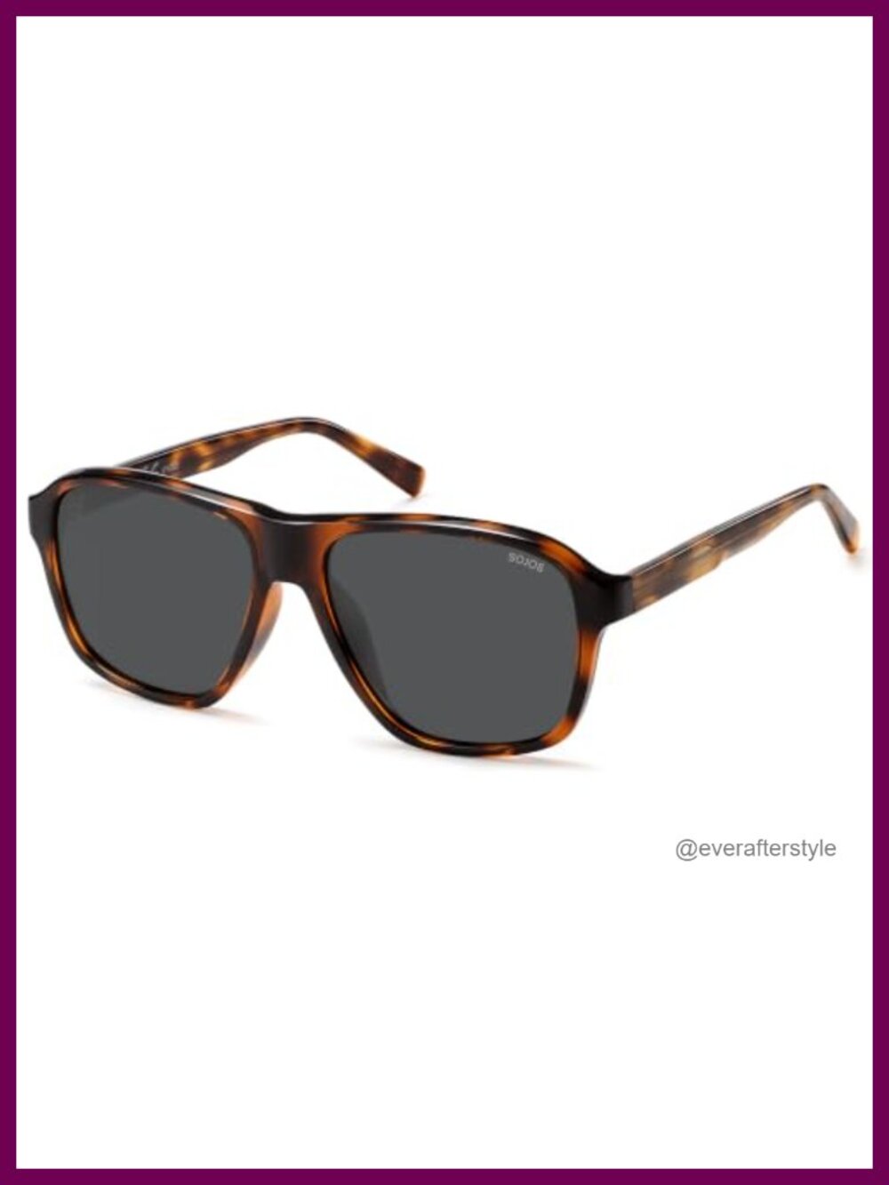 Retro Polarized Aviator Sunglasses TR90 Frame UV400 Tangle Free